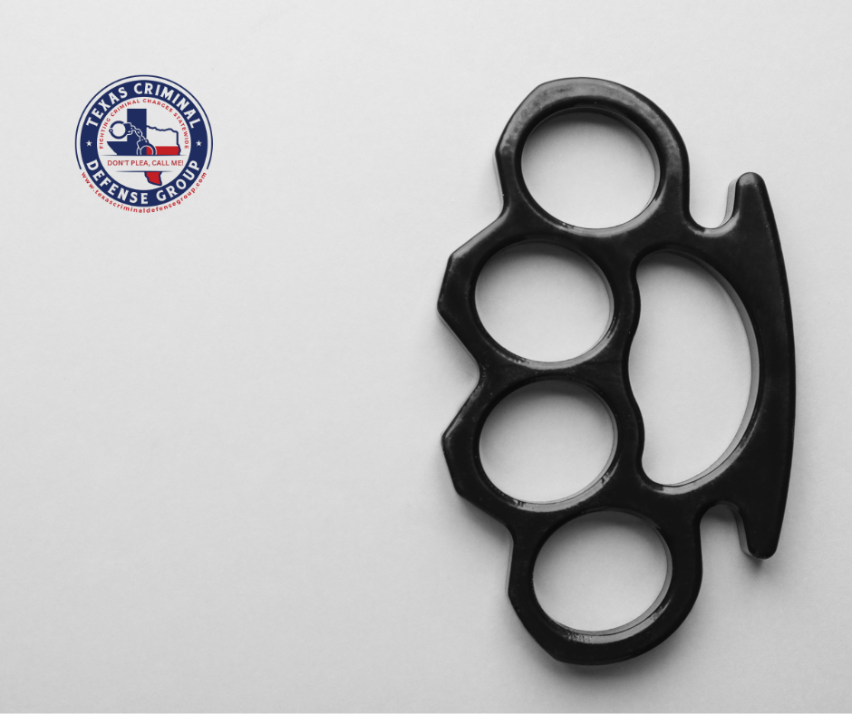 Texas finally on the verge of legalizing brass knuckles?