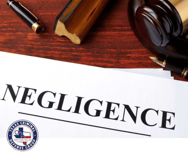 Exploring the Law for Criminal Negligent Homicide in Texas