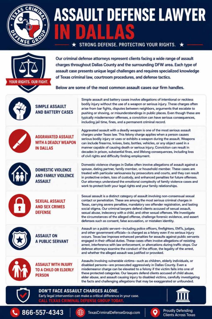 Assault Lawyer Dallas Types Of Assault Cases Our Attorneys Handle