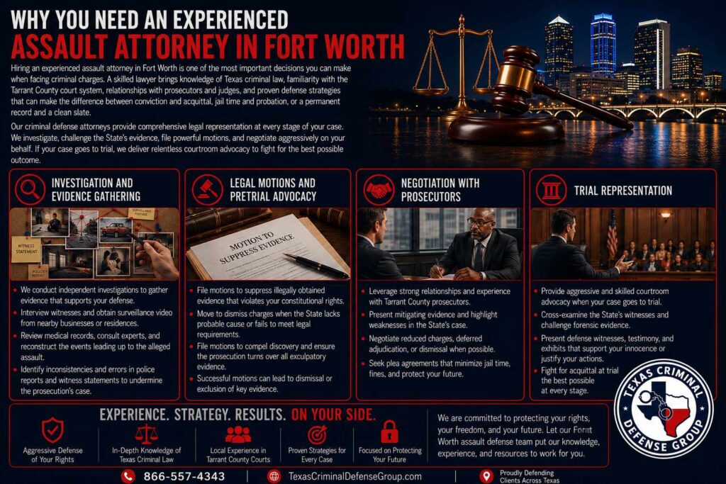 Fort Worth Legal Counsel How a Dallas Assault Lawyer Can Help You