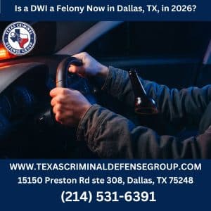 What happens in the first court date for DWI in Dallas, TX?